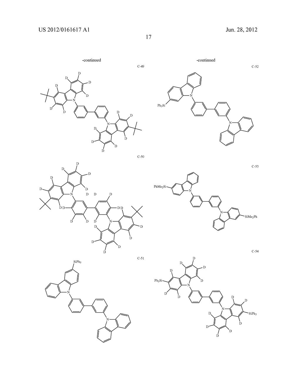 ORGANIC ELECTROLUMINESCENCE DEVICE - diagram, schematic, and image 19