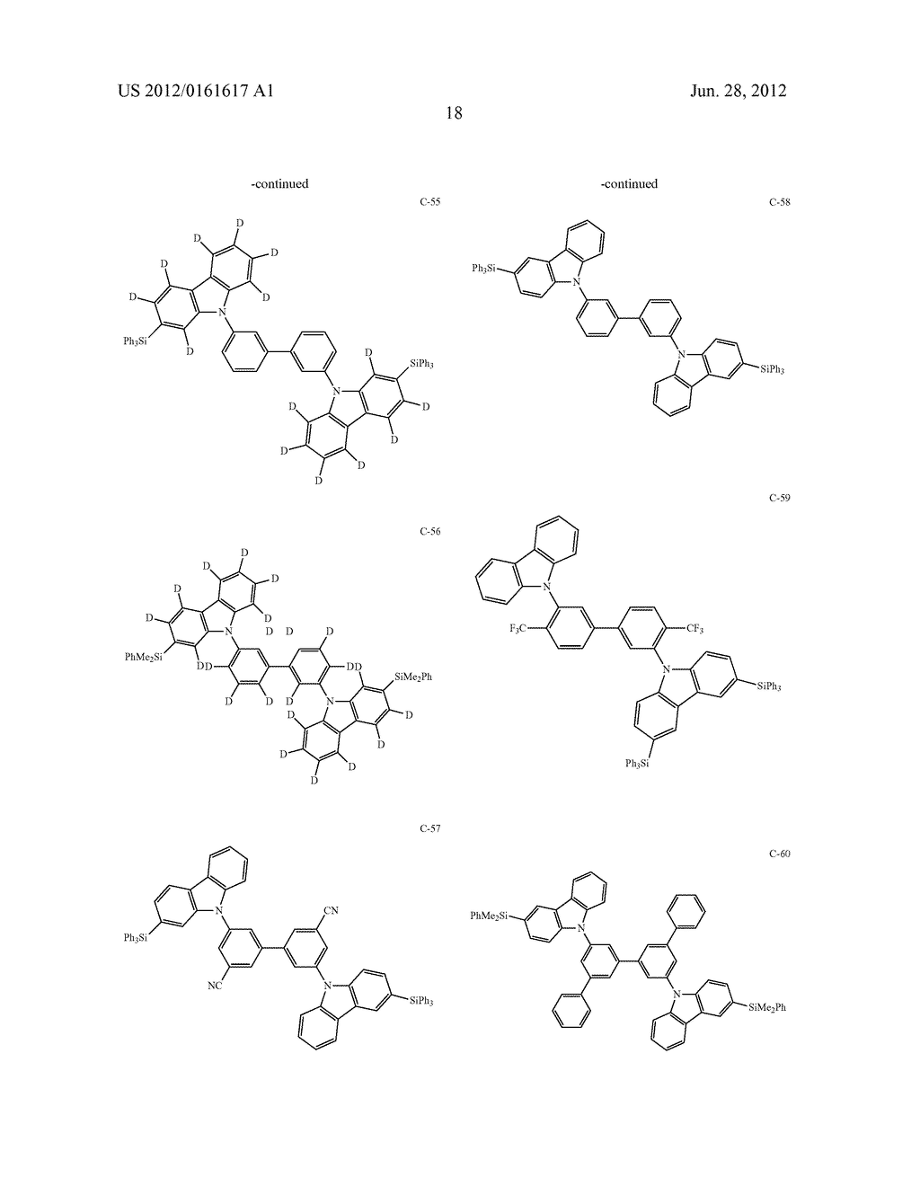 ORGANIC ELECTROLUMINESCENCE DEVICE - diagram, schematic, and image 20