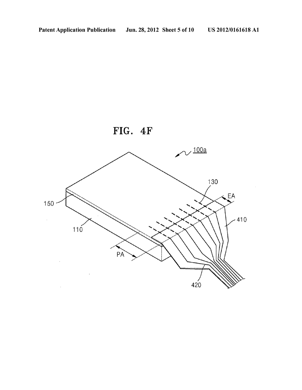 ORGANIC LIGHT EMITTING DISPLAY PANEL AND METHOD OF MANUFACTURING ORGANIC     LIGHT EMITTING DISPLAY PANEL - diagram, schematic, and image 06