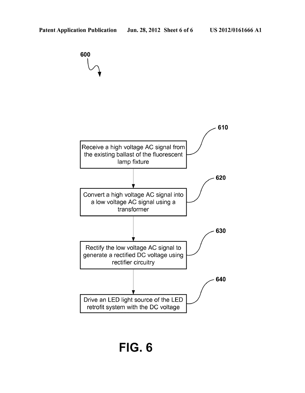 LIGHT EMITTING DIODE RETROFIT SYSTEM FOR FLUORESCENT LIGHTING SYSTEMS - diagram, schematic, and image 07