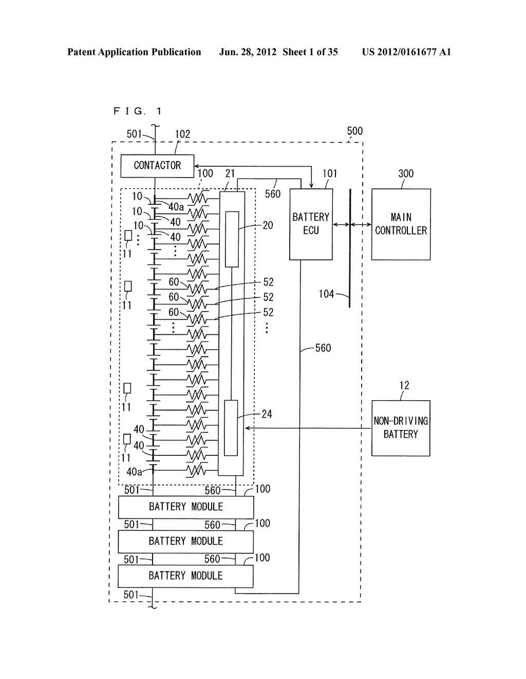 BATTERY MODULE, BATTERY SYSTEM AND ELECTRICALLY DRIVEN VEHICLE - diagram, schematic, and image 02