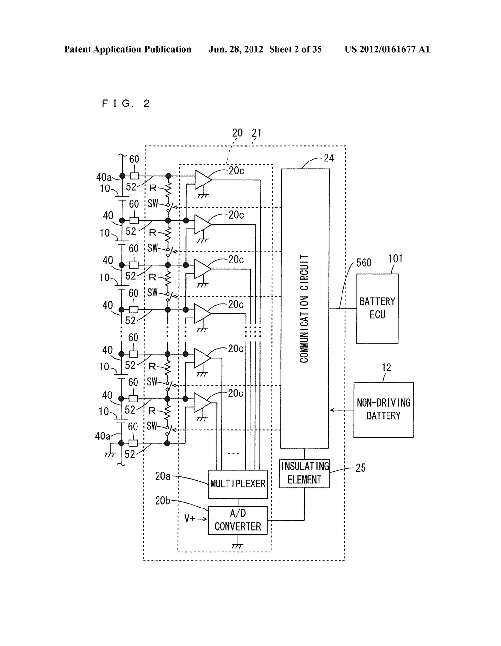 BATTERY MODULE, BATTERY SYSTEM AND ELECTRICALLY DRIVEN VEHICLE - diagram, schematic, and image 03