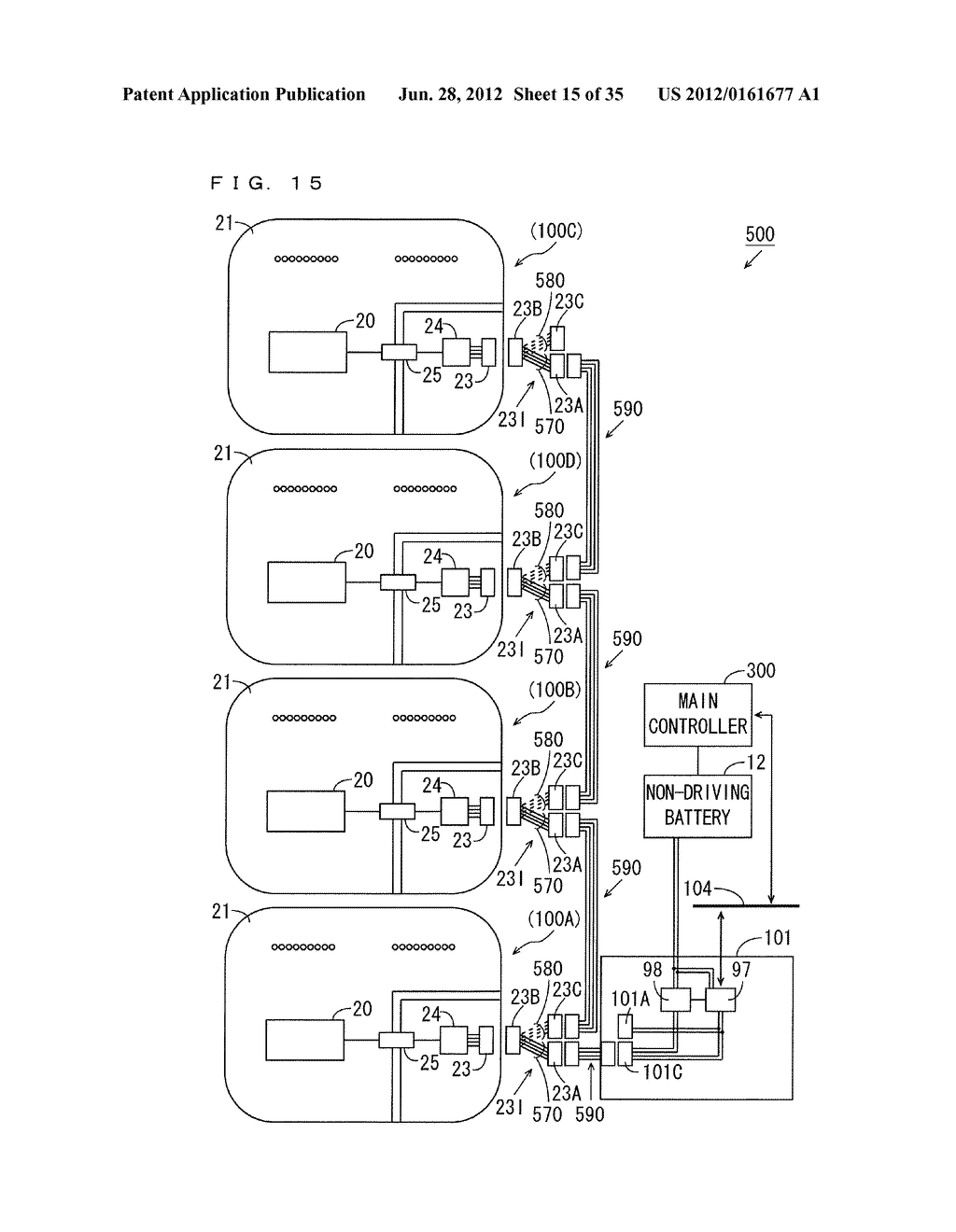 BATTERY MODULE, BATTERY SYSTEM AND ELECTRICALLY DRIVEN VEHICLE - diagram, schematic, and image 16