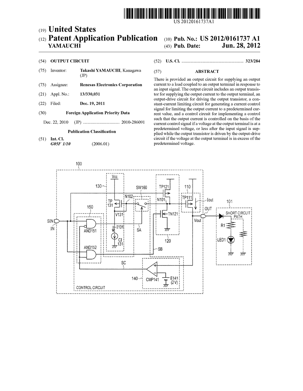 OUTPUT CIRCUIT - diagram, schematic, and image 01