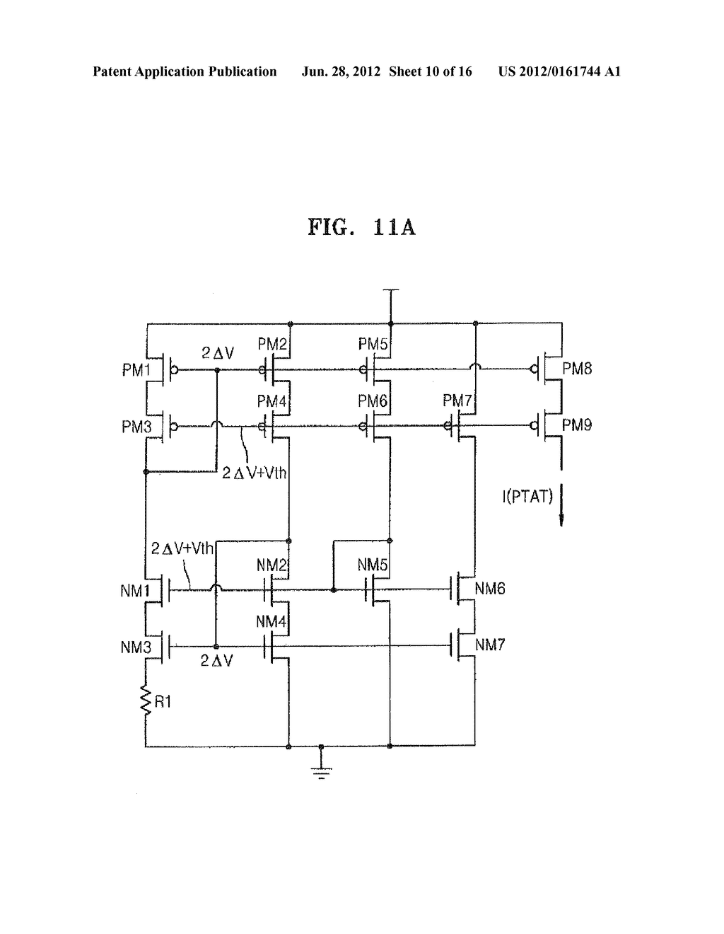 REFERENCE VOLTAGE GENERATING APPARATUS AND METHOD - diagram, schematic, and image 11