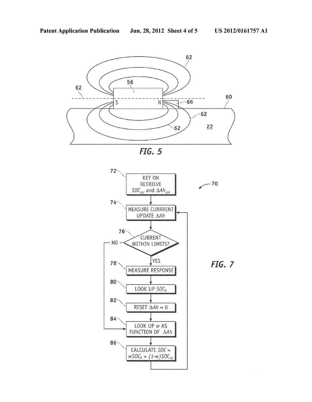 METHOD AND SYSTEM FOR DETERMINING A STATE OF CHARGE OF A BATTERY - diagram, schematic, and image 05