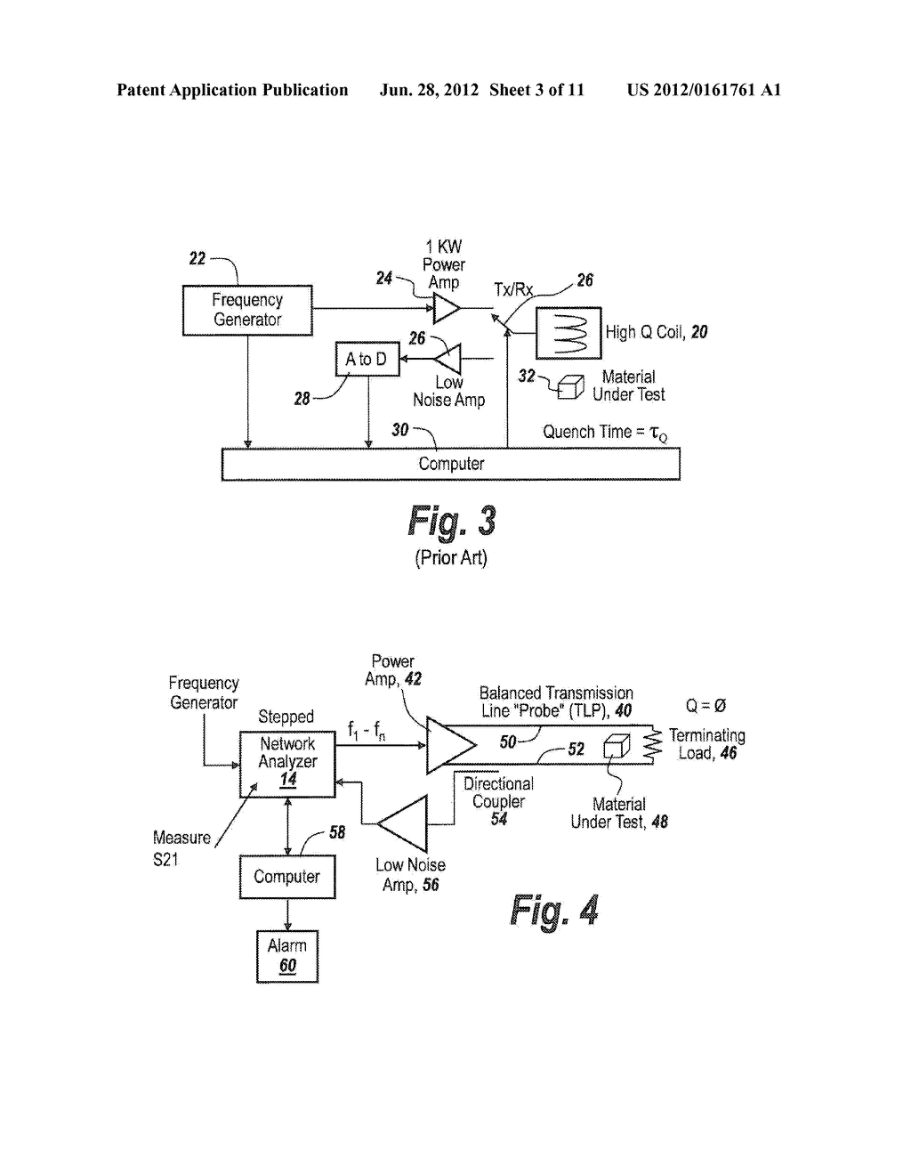 TRANSMISSION LINE ARRAY FOR EXPLOSIVE DETECTION USING NUCLEAR QUADRUPOLE     RESONANCE - diagram, schematic, and image 04