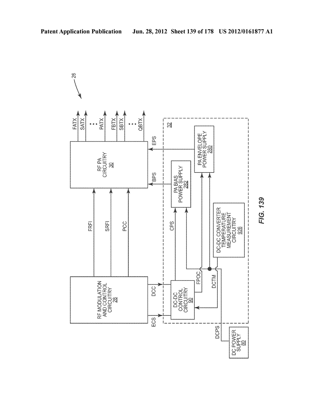 PA BIAS POWER SUPPLY EFFICIENCY OPTIMIZATION - diagram, schematic, and image 140