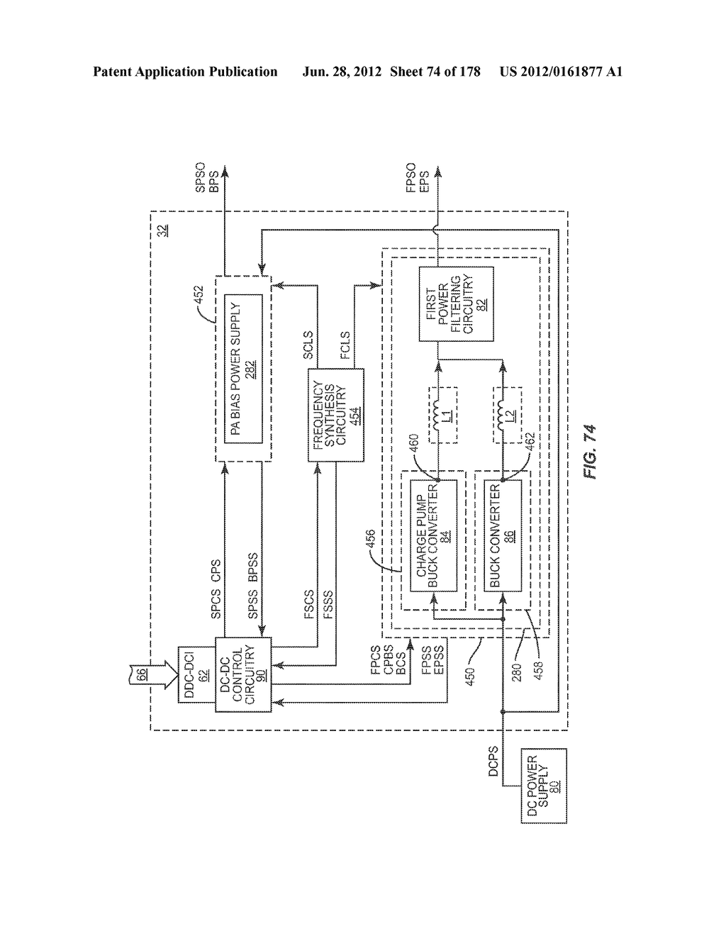 PA BIAS POWER SUPPLY EFFICIENCY OPTIMIZATION - diagram, schematic, and image 75