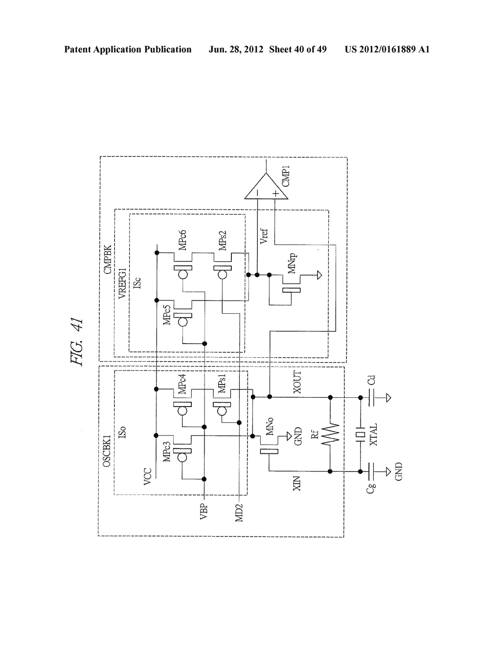 CRYSTAL OSCILLATION DEVICE AND SEMICONDUCTOR DEVICE - diagram, schematic, and image 41