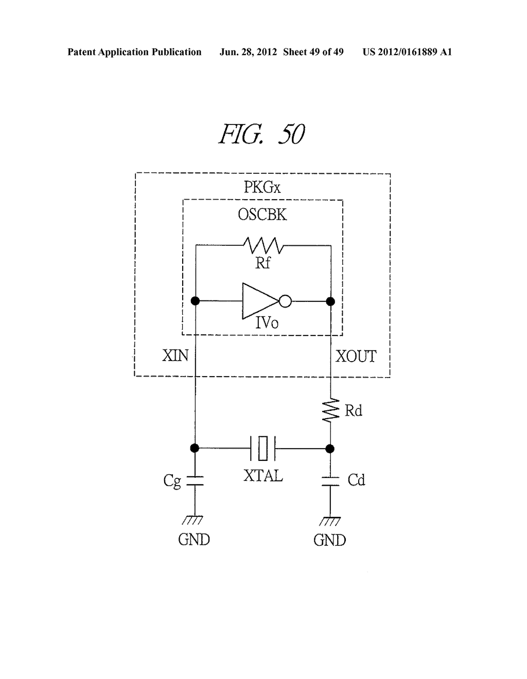 CRYSTAL OSCILLATION DEVICE AND SEMICONDUCTOR DEVICE - diagram, schematic, and image 50