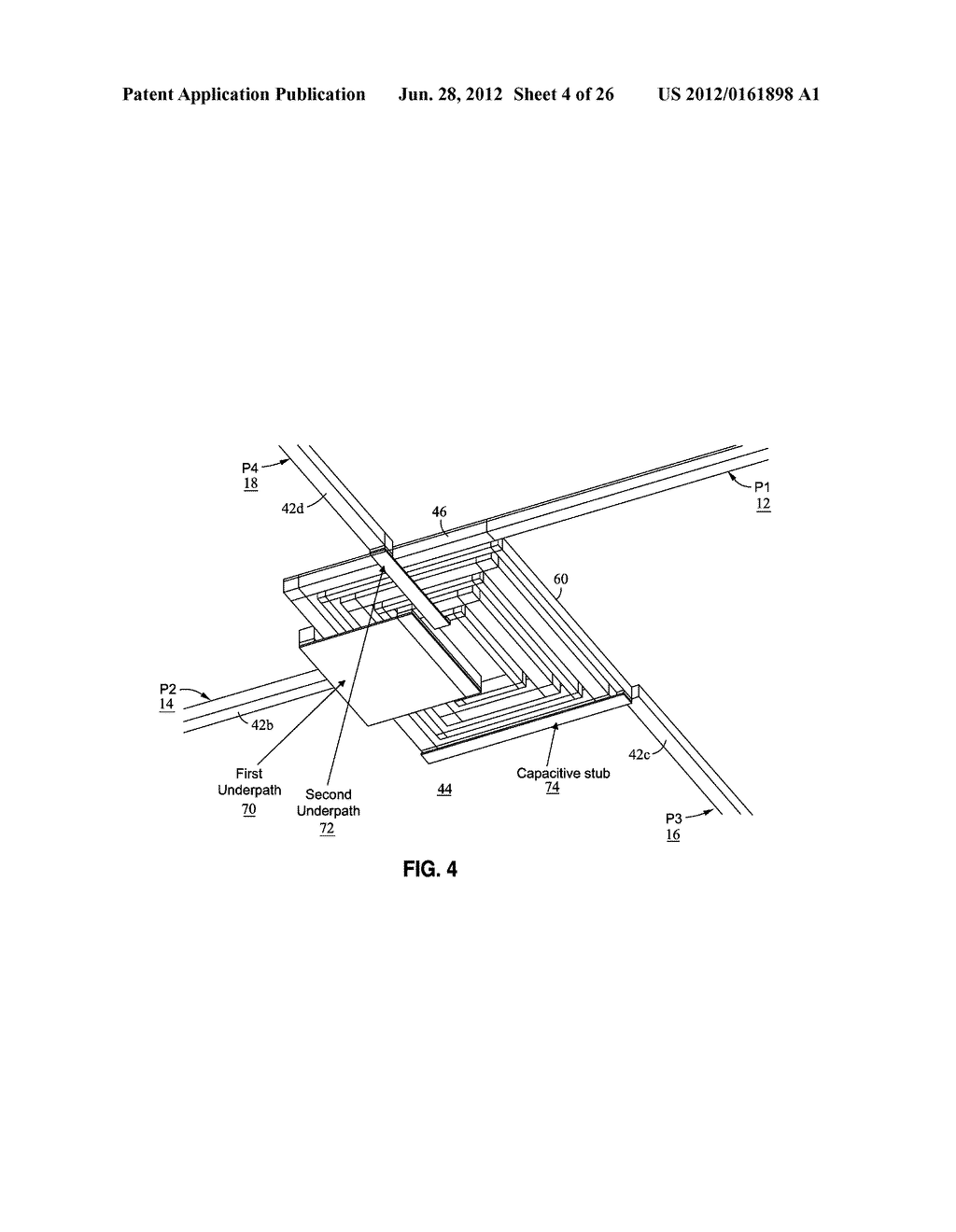 ON-DIE RADIO FREQUENCY DIRECTIONAL COUPLER - diagram, schematic, and image 05