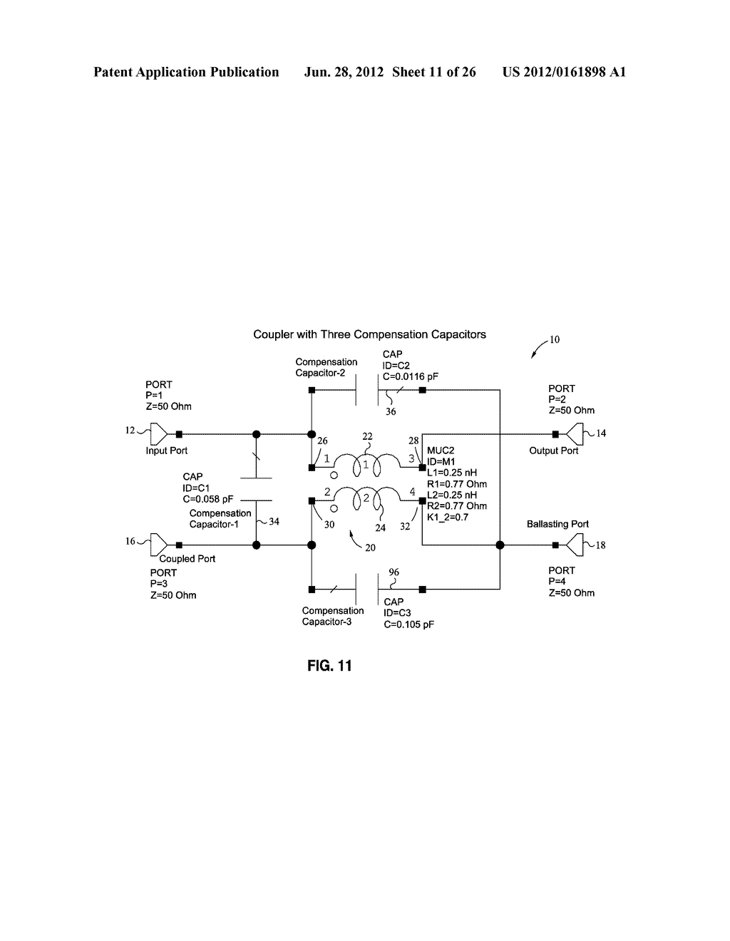 ON-DIE RADIO FREQUENCY DIRECTIONAL COUPLER - diagram, schematic, and image 12