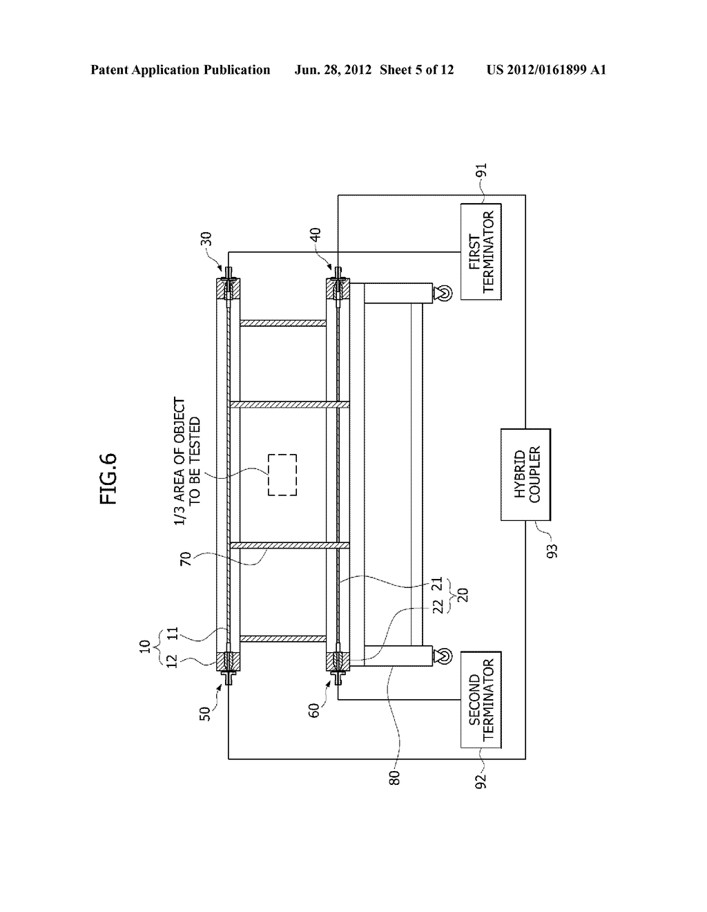 4-PORT STRIP LINE CELL FOR GENERATING STANDARD NEAR FIELDS - diagram, schematic, and image 06