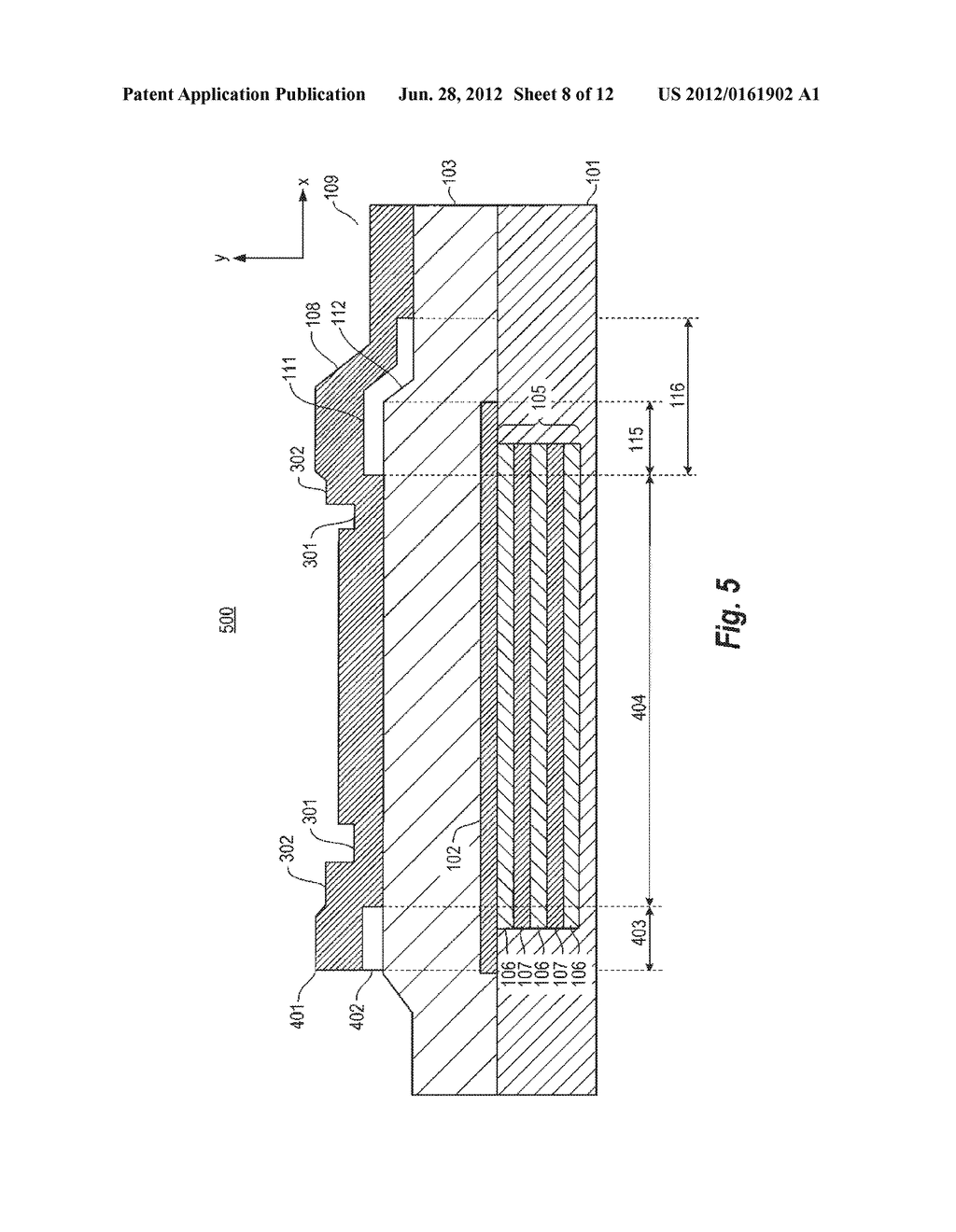 SOLID MOUNT BULK ACOUSTIC WAVE RESONATOR STRUCTURE COMPRISING A BRIDGE - diagram, schematic, and image 09