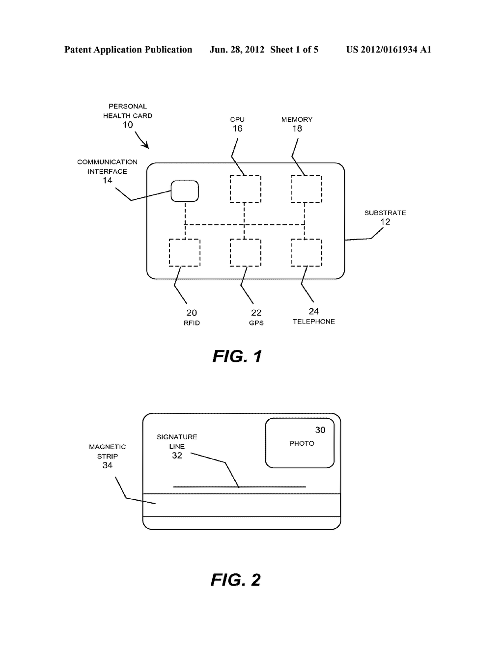 RFID Reporting Personal Health Card And Related Systems - diagram, schematic, and image 02