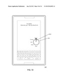 PORTABLE ELECTRONIC DEVICE AND METHOD OF CONTROLLING SAME diagram and image