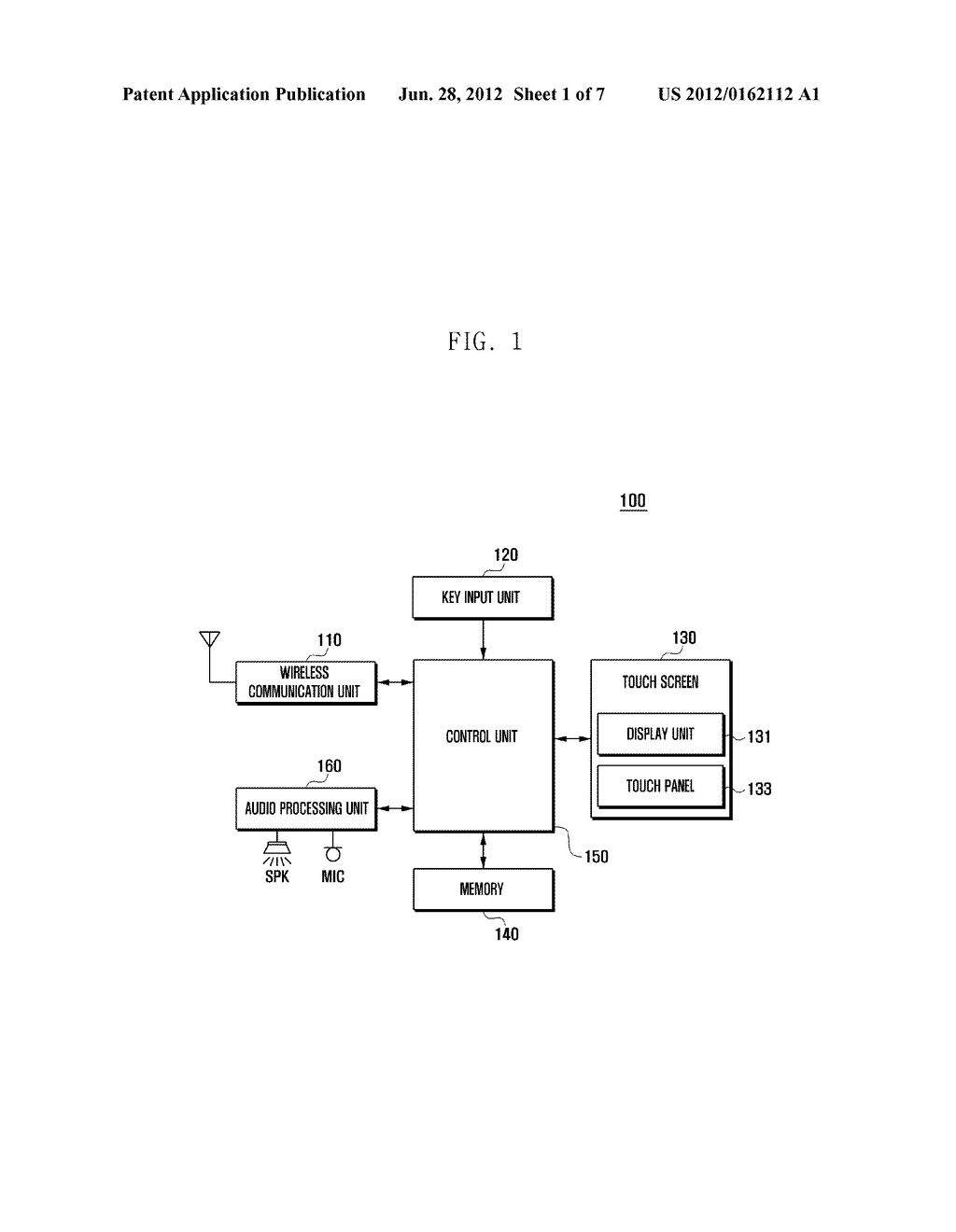 METHOD AND APPARATUS FOR DISPLAYING MENU OF PORTABLE TERMINAL - diagram, schematic, and image 02