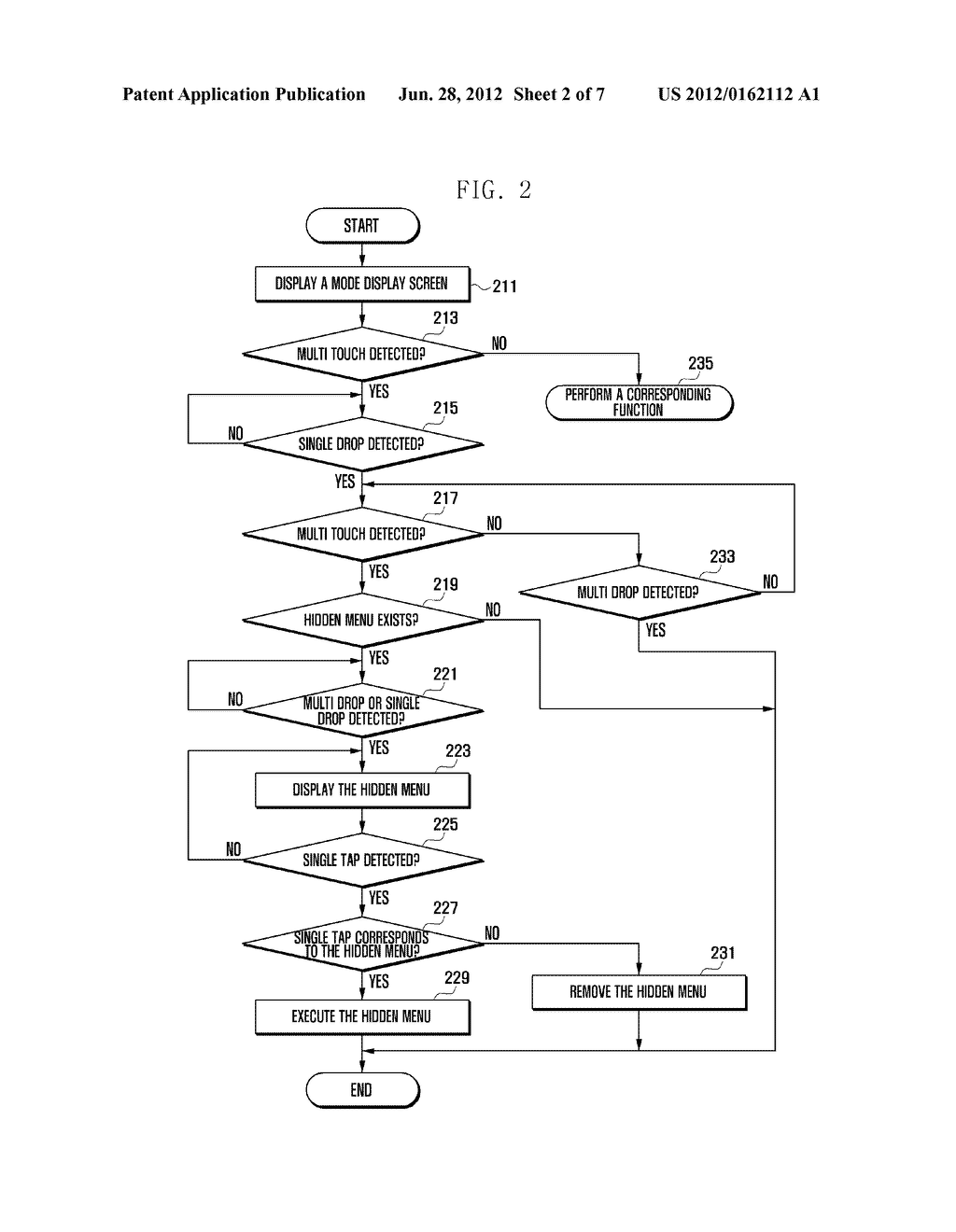 METHOD AND APPARATUS FOR DISPLAYING MENU OF PORTABLE TERMINAL - diagram, schematic, and image 03