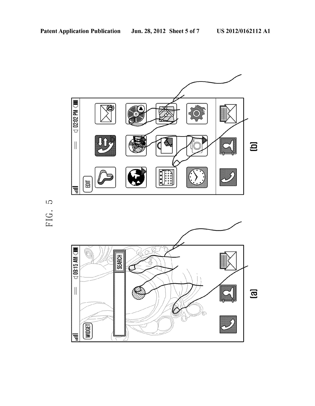 METHOD AND APPARATUS FOR DISPLAYING MENU OF PORTABLE TERMINAL - diagram, schematic, and image 06