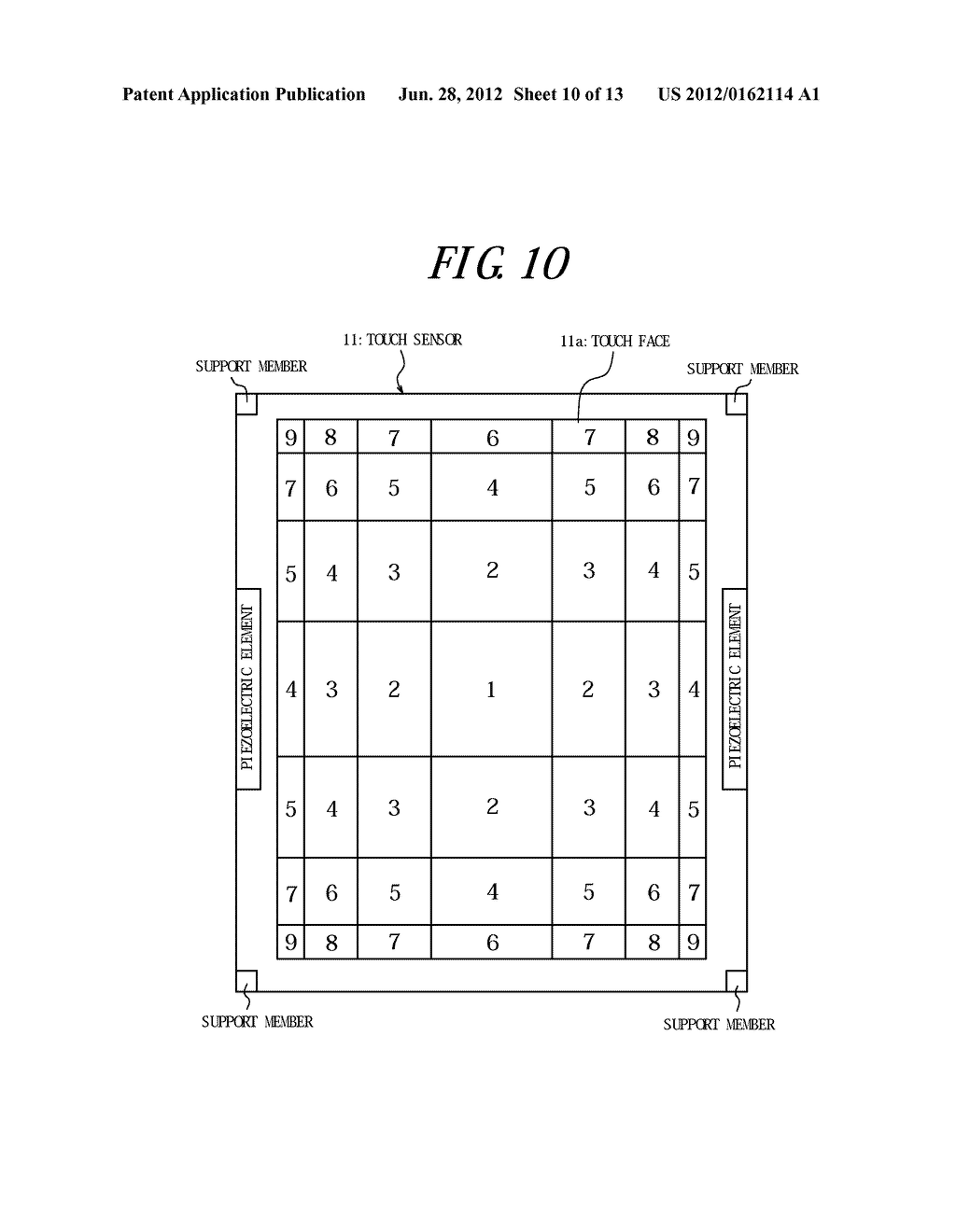 TACTILE SENSATION PROVIDING APPARATUS AND CONTROL METHOD FOR TACTILE     SENSATION PROVIDING APPARATUS - diagram, schematic, and image 11