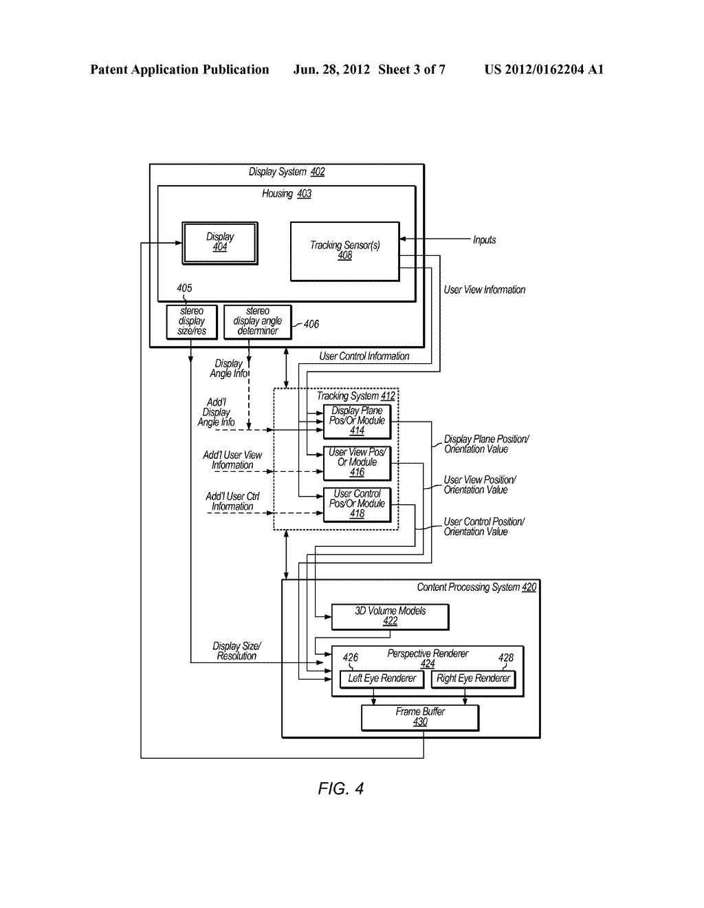 Tightly Coupled Interactive Stereo Display - diagram, schematic, and image 04