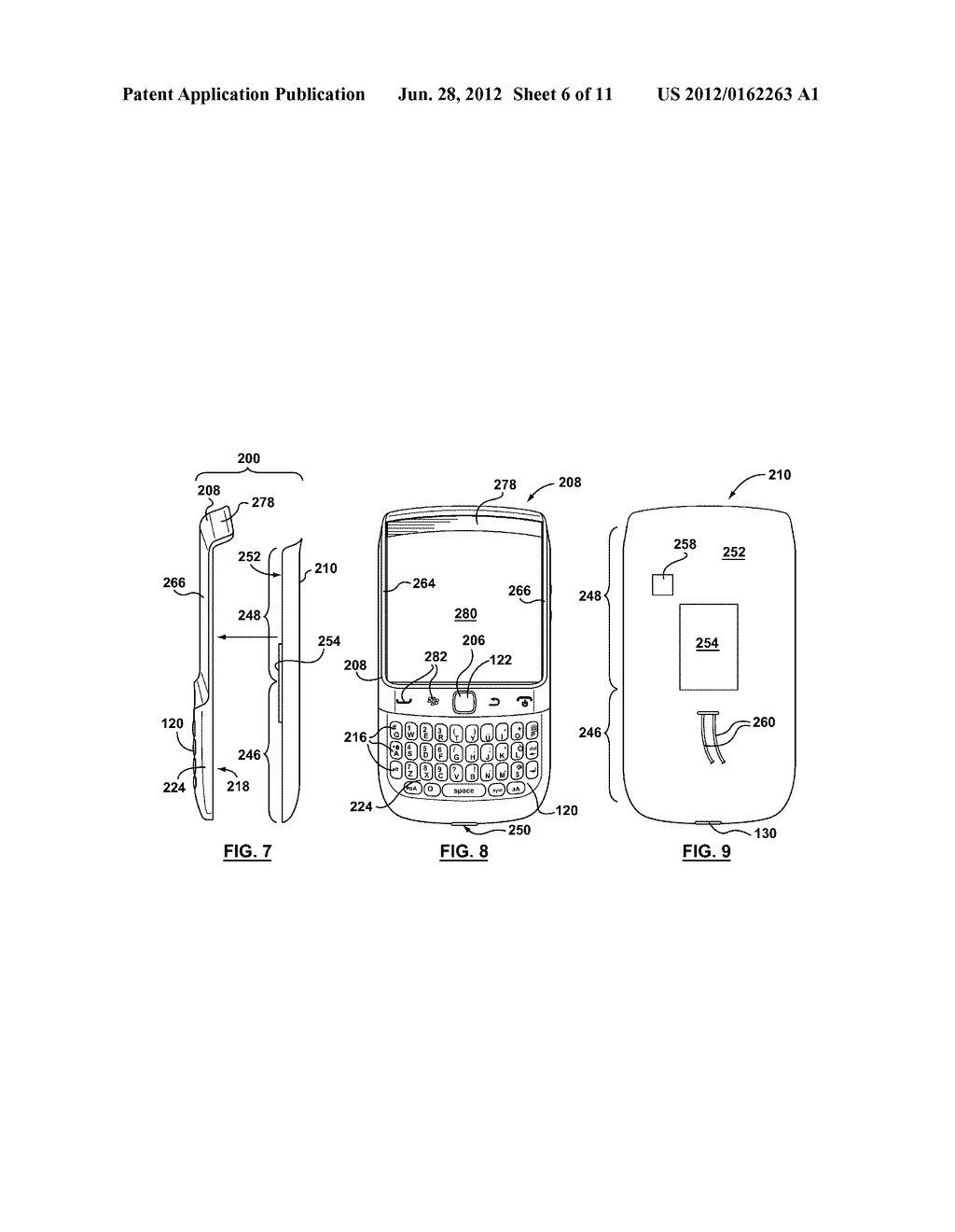 HANDHELD ELECTRONIC DEVICE HAVING SLIDING DISPLAY AND POSITION     CONFIGURABLE CAMERA - diagram, schematic, and image 07