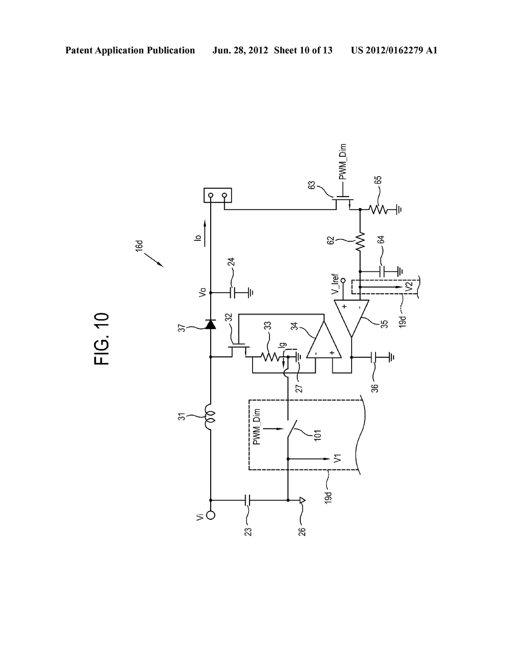DISPLAY APPARATUS WITH BACKLIGHT DRIVING CIRCUIT AND CONTROL METHOD     THEREOF - diagram, schematic, and image 11