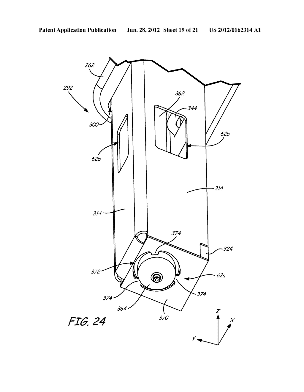 PRINT HEAD ASSEMBLY FOR USE IN FUSED DEPOSITION MODELING SYSTEM - diagram, schematic, and image 20