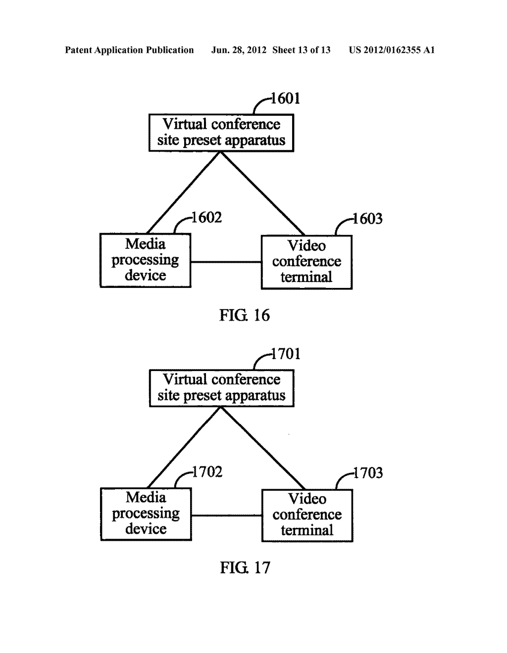 METHOD, DEVICE AND SYSTEM FOR PRESENTING VIRTUAL CONFERENCE SITE OF VIDEO     CONFERENCE - diagram, schematic, and image 14