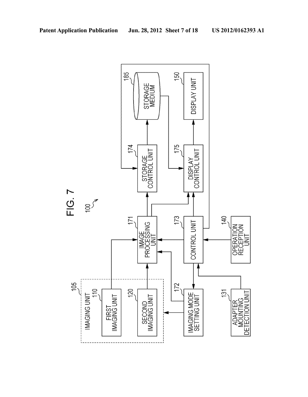 IMAGING APPARATUS, CONTROLLING METHOD THEREOF, AND PROGRAM - diagram, schematic, and image 08