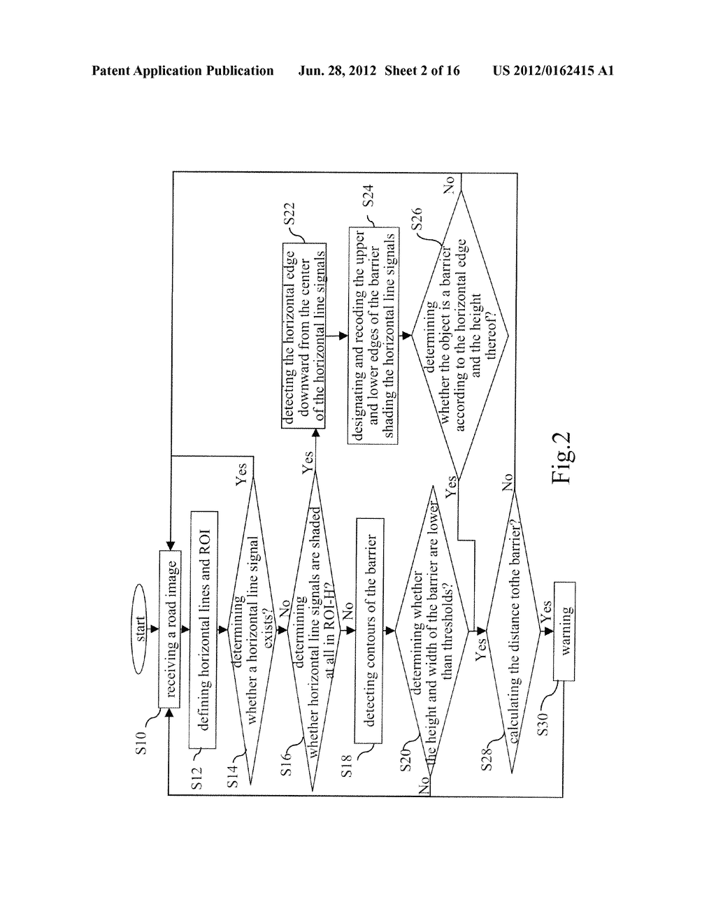 IMAGE-BASED BARRIER DETECTION AND WARNING SYSTEM AND METHOD THEREOF - diagram, schematic, and image 03