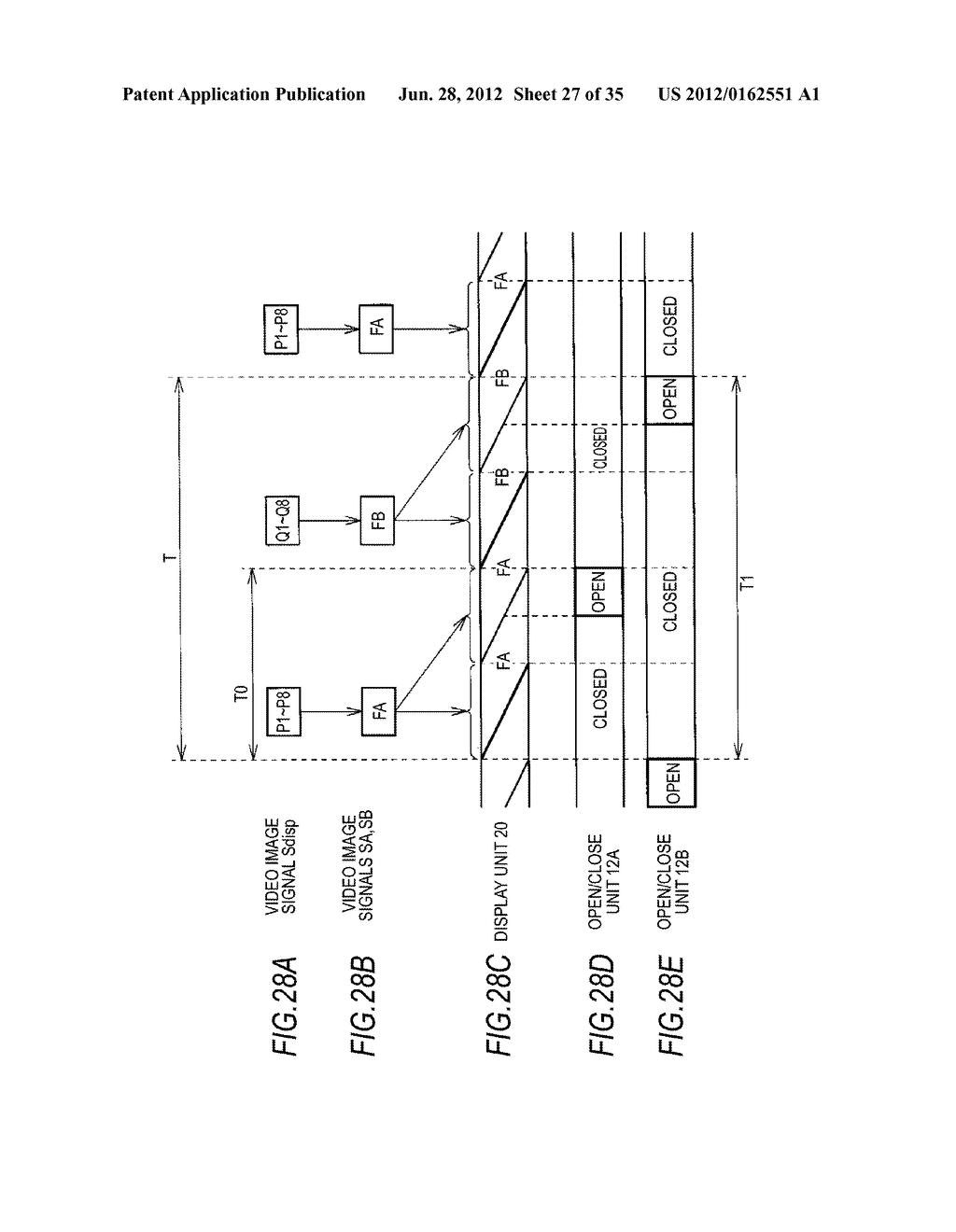 METHOD FOR DRIVING STEREOSCOPIC DISPLAY APPARATUS AND STEREOSCOPIC DISPLAY     APPARATUS - diagram, schematic, and image 28