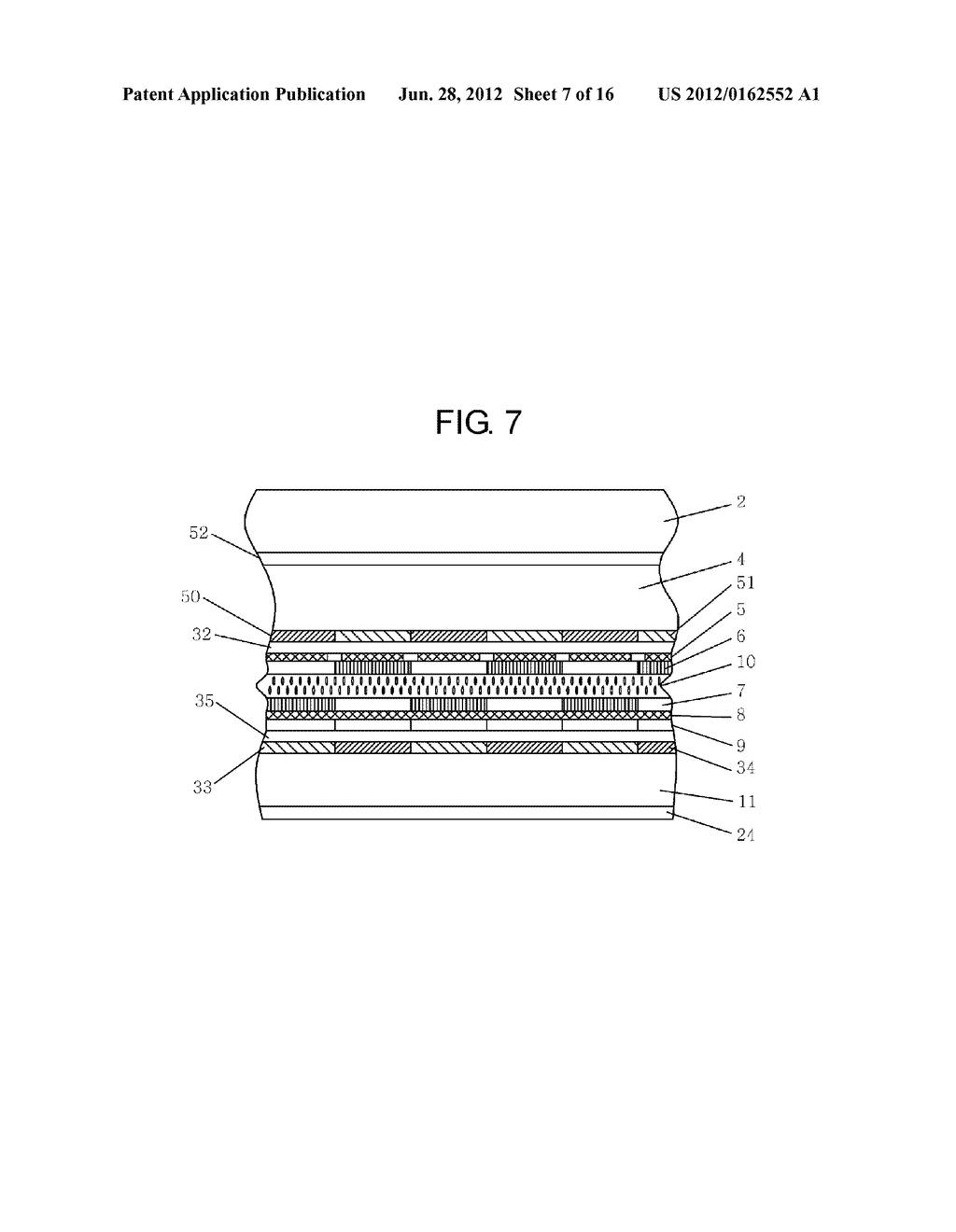 STEREOSCOPIC TFT-LCD WITH WIRE GRID POLARIZER AFFIXED TO INTERNAL SURFACES     SUBSTRATES - diagram, schematic, and image 08