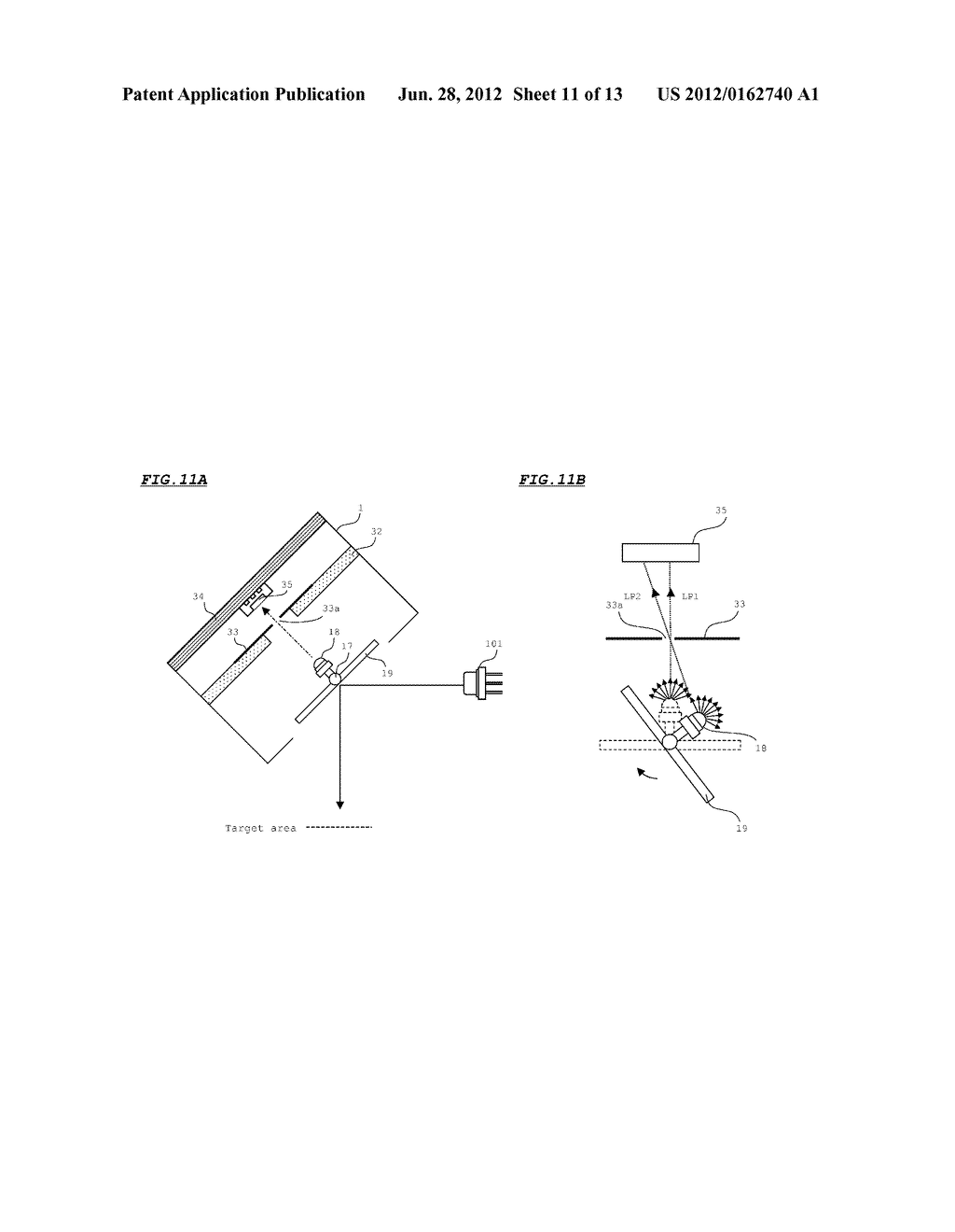 MIRROR ACTUATOR AND BEAM IRRADIATION DEVICE - diagram, schematic, and image 12