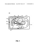 REDUCING PARTICLES ADHERING TO A HARD DISK diagram and image