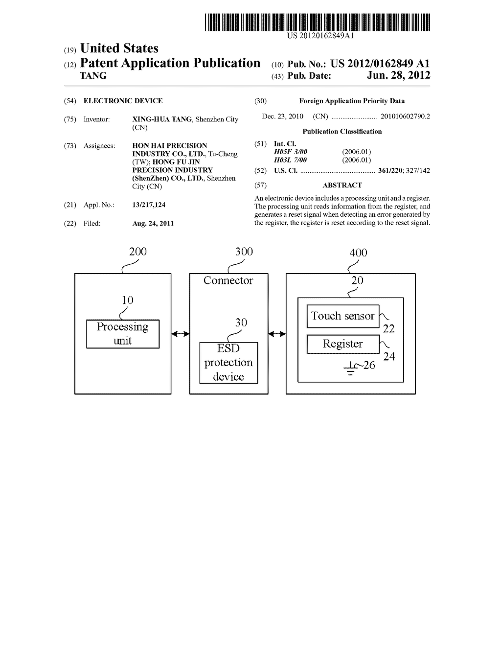 ELECTRONIC DEVICE - diagram, schematic, and image 01