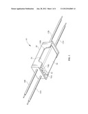 SYSTEM FOR REMOVABLY RETAINING A VOLTAGE CONVERTING DEVICE diagram and image