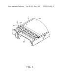 EMI SHIELDING DEVICE AND FIXING APPARATUS FOR HARD DISK DRIVE HAVING SAME diagram and image