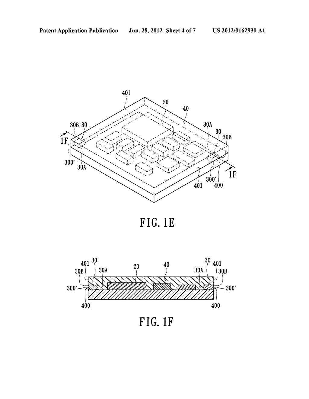 MODULE IC PACKAGE STRUCTURE WITH ELECTRICAL SHIELD FUNCTION AND METHOD FOR     MAKING THE SAME - diagram, schematic, and image 05