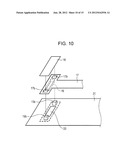 MOBILE TERMINAL AND CASING CONNECTING STRUCTURE diagram and image