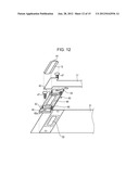 MOBILE TERMINAL AND CASING CONNECTING STRUCTURE diagram and image