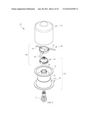 RECESSED LUMINAIRE WITH TRIM RETAINING MECHANISM AND METHOD THEREOF diagram and image