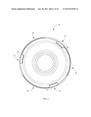 RECESSED LUMINAIRE WITH TRIM RETAINING MECHANISM AND METHOD THEREOF diagram and image