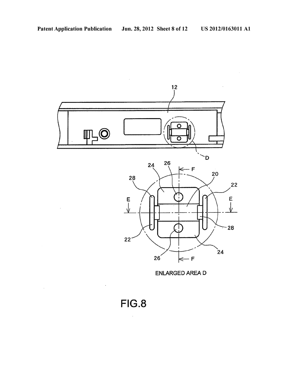 ELECTRONIC DEVICE AND METHOD FOR ATTACHING LIGHT GUIDE LENS - diagram, schematic, and image 09