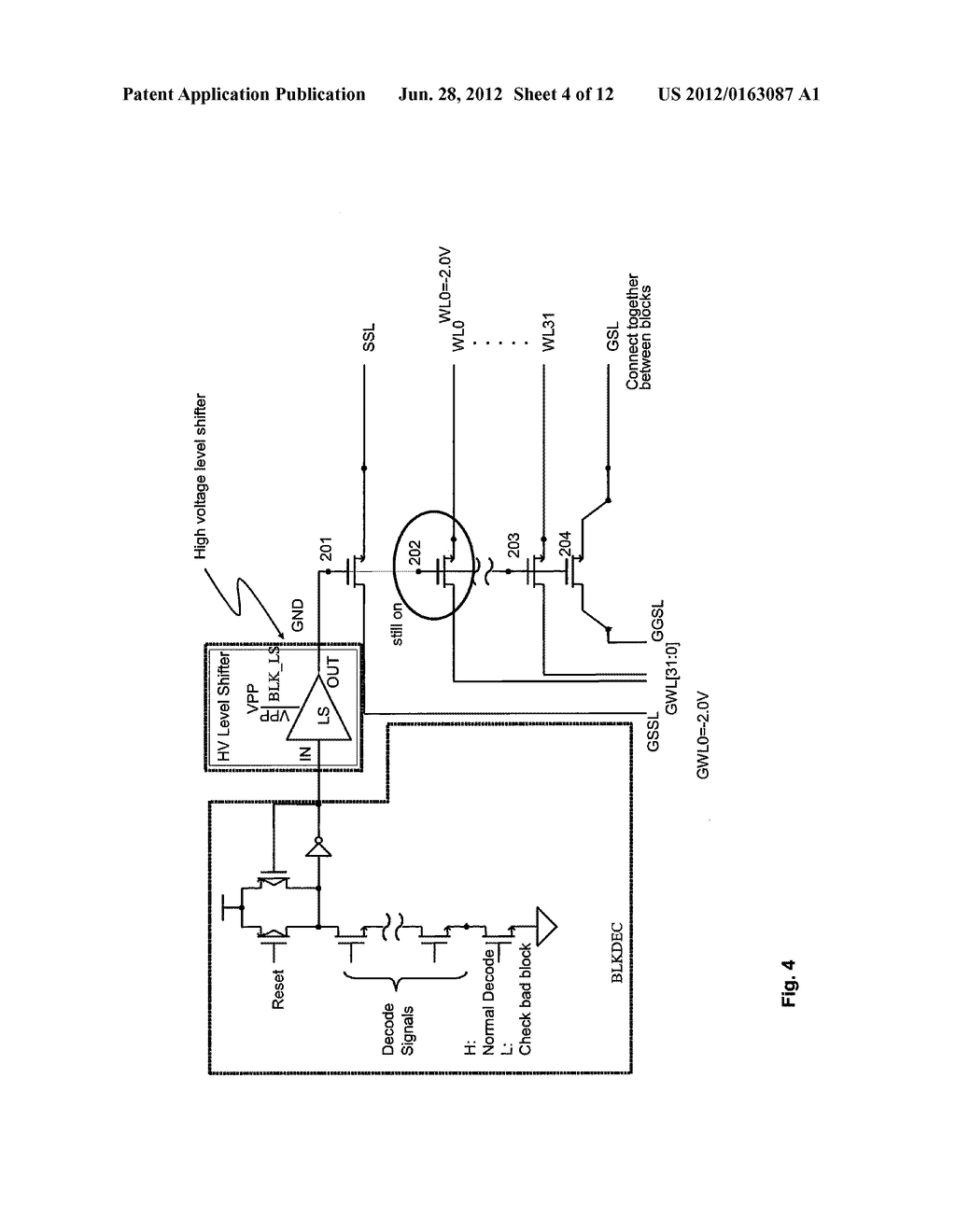 Decoder for Nand Memory - diagram, schematic, and image 05