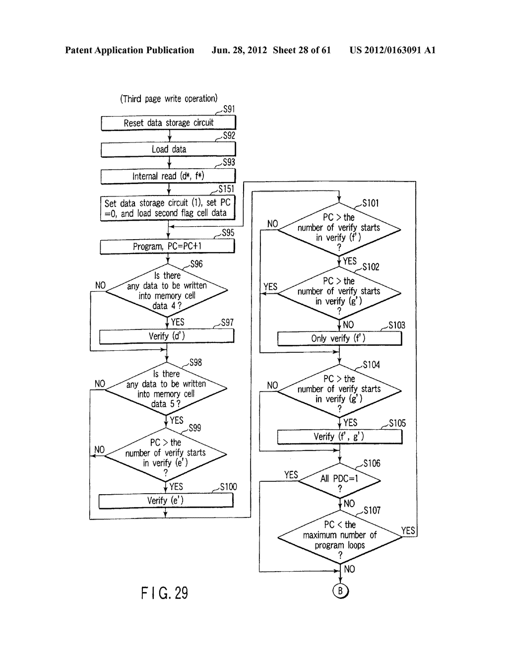 SEMICONDUCTOR MEMORY DEVICE WHICH STORES PLURAL DATA IN A CELL - diagram, schematic, and image 29