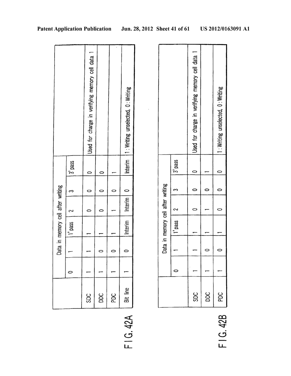 SEMICONDUCTOR MEMORY DEVICE WHICH STORES PLURAL DATA IN A CELL - diagram, schematic, and image 42