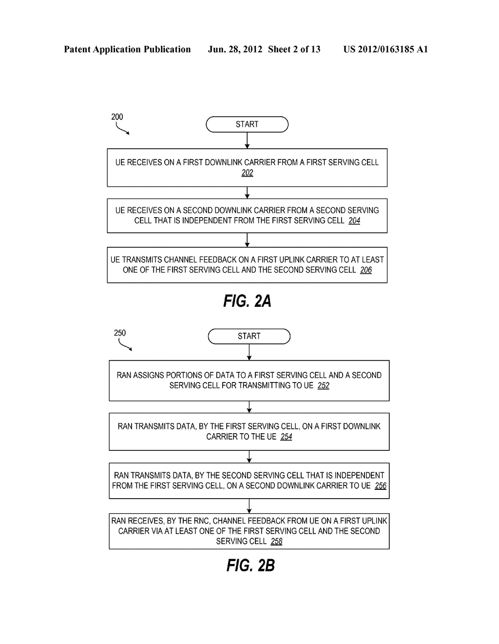 COMMUNICATING BETWEEN USER EQUIPMENT (UE) AND INDEPENDENT SERVING SECTORS     IN A WIRELESS COMMUNICATIONS SYSTEM - diagram, schematic, and image 03