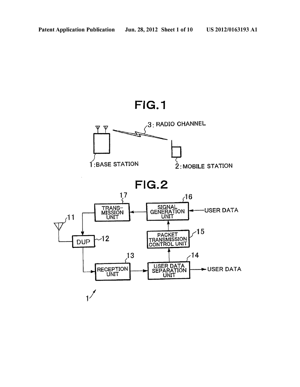 MOBILE COMMUNICATION SYSTEM, BASE STATION, MOBILE STATION, AND     POWER-SAVING TRANSMISSION AND RECEPTION METHOD USED IN THEM - diagram, schematic, and image 02